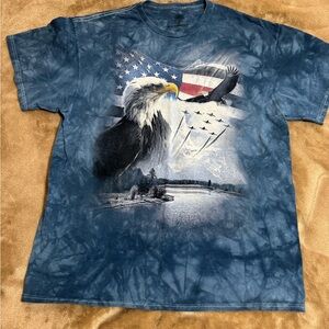 The Mountain Blue Tie-Dye T-Shirt